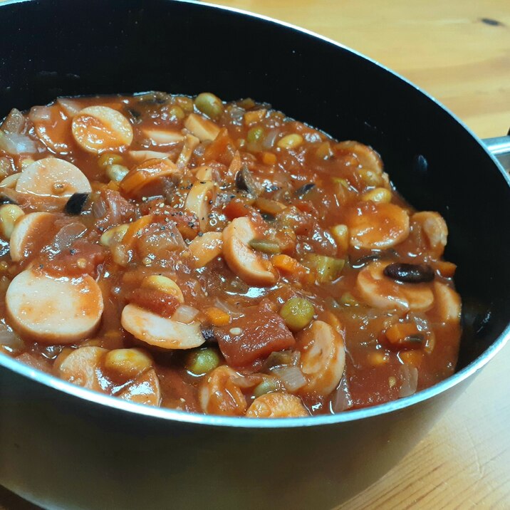簡単!ギョニソで旨味増し!チリコンカン風煮込み!